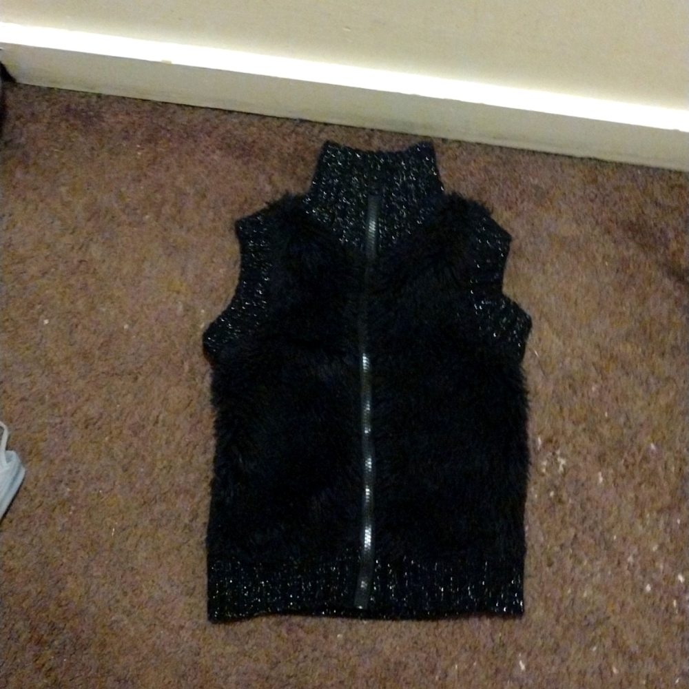 A girls fur coat